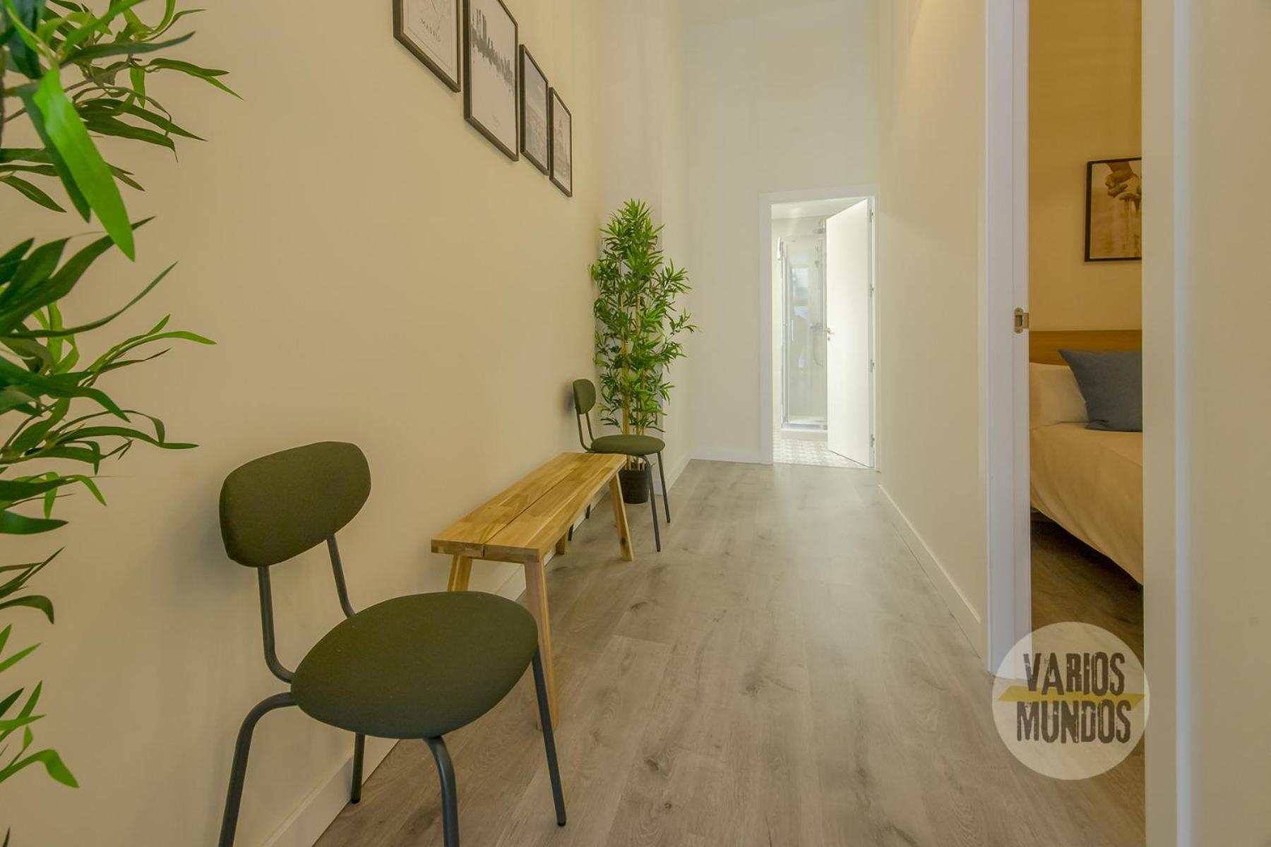 Central&Modern Apt 4Hab Para 9P En La Latina Madrid Bagian luar foto